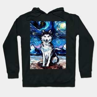 Husky Night Hoodie